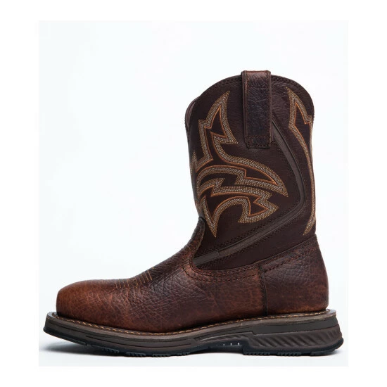 Best Pirce ๐งจ Cody James Men's ASE7 Disruptor Western Work ๐ฅพ Boots - Nano Composite Toe Brown ๐ฅ - Image 3