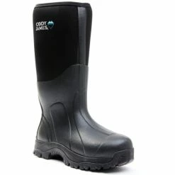 New 🥰 Cody James Men's Glacier Guard Insulated Rubber 🥾 Boots - Composite Toe Black ✔️