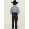 Coupon ⭐ Cody James Little Boys' Night Hawk Dark Wash Stretch Slim Straight 👖 Jeans - Sizes 4-7 Blue 🔥