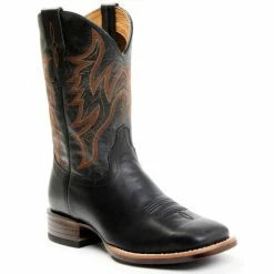 Promo 🛒 Cody James Men's Hoverfly Performance Black Western 🥾 Boots - Broad Square Toe 🧨