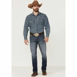 Best Pirce ๐ Cody James Men's Moonlight Medium Wash Stretch Slim Straight ๐ Jeans ๐งจ