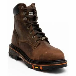 Outlet ❤️ Cody James Men's 8" Decimator Work 🥾 Boots - Nano Composite Toe Brown 💯
