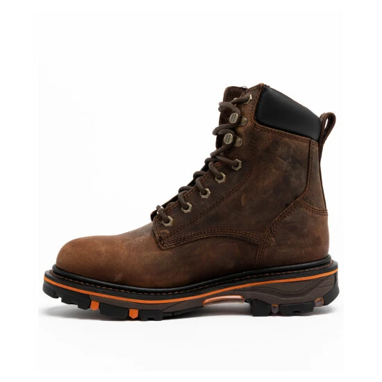 Outlet ❤️ Cody James Men's 8" Decimator Work 🥾 Boots - Nano Composite Toe Brown 💯 - Image 3