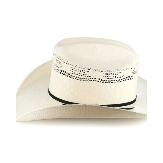 Budget ๐ Cody James Cattleman's Crease Straw Western Hat For Men Natural ๐ฏ - Image 4