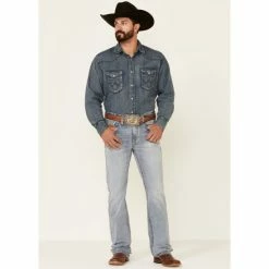 Brand new ⌛ Cody James Core Men's Ringo Light Wash Performance Stretch Stackable Straight 👖 Jeans Blue ⭐