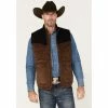 Deals 💯 Cody James Men's Waren Corduroy Puffer Vest Brown 🎉