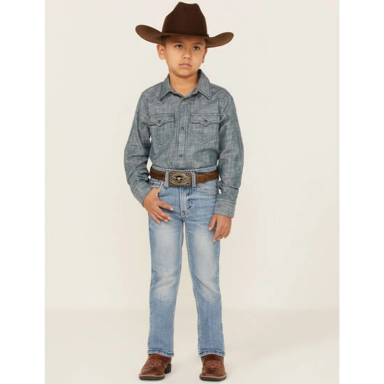 Cheapest 🌟 Cody James Youth Boys' Flint Light Wash Stretch Slim Straight 👖 Jeans Blue 👍