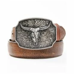 Best reviews of 🧨 Cody James Boys' Longhorn Scroll Buckle Belt Brown 👍