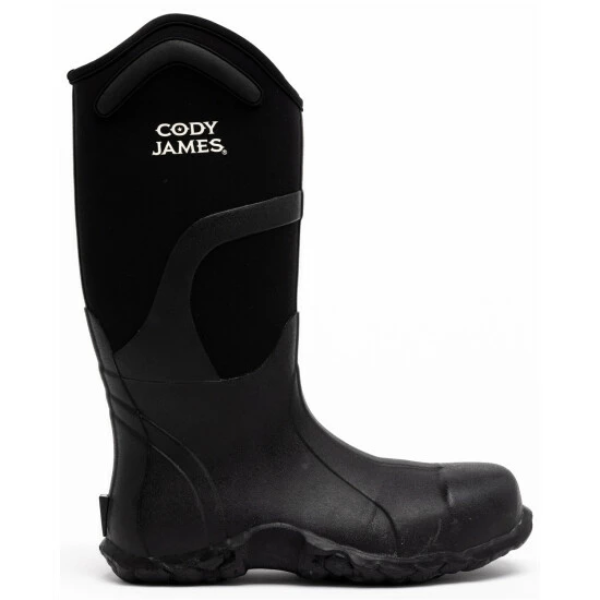 Best reviews of 🛒 Cody James Men's Rubber Waterproof Western Work 🥾 Boots - Composite Toe Black 😍 - Image 2