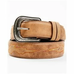Deals ๐งจ Cody James Men's Embroidered Leather Western Belt Lt Brown ๐ฅฐ