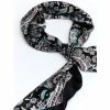 Discount ⌛ Cody James Men's Silk Navy Paisley Wild Rag Scarf 🔔