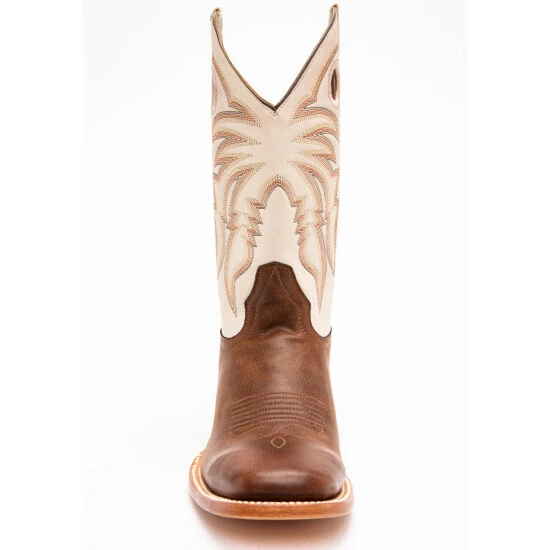 Flash Sale 🎁 Cody James Men's Full-Grain Leather Western 🥾 Boots - Broad Square Toe Brown 😉 - Image 4