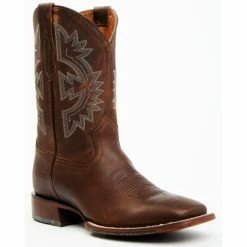 Budget ⭐ Cody James Men's Walnut Western 🥾 Boots - Broad Square Toe Brown 💯