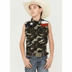 Best reviews of 😉 Cody James Boys' Camo Print Sleeveless Bubba 👕 Shirt Camouflage 🔥
