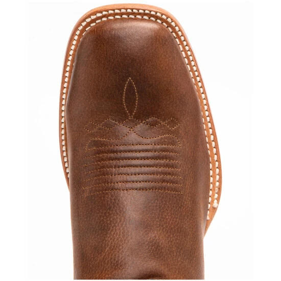 Flash Sale 🎁 Cody James Men's Full-Grain Leather Western 🥾 Boots - Broad Square Toe Brown 😉 - Image 6