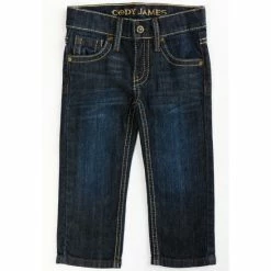 Cheapest 👏 Cody James Toddler-Boys' Sheridan Dark Wash Mid-Rise Stretch Slim Straight 👖 Jeans Medium Wash ✨
