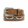 Coupon 🔥 Cody James Men's Brown Multi-Color Concho Belt 🧨