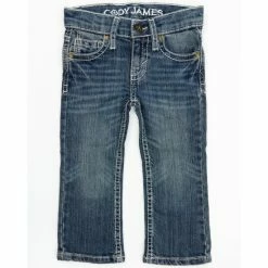 Top 10 ⌛ Cody James Men's Stone Cold Wash Slim Boot Stretch 👖 Jeans - Infant & Toddler For Toddler-Boy Dark Medium Wash 🧨