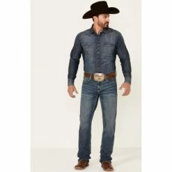 Brand new ๐ฅฐ Cody James Men's Hide Out Med Stretch Stackable Straight ๐ Jeans Blue ๐