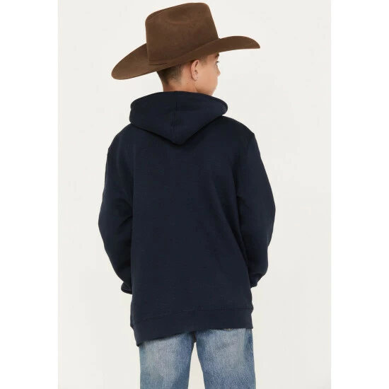 Brand new ⌛ Cody James Boys' Bull Flag Hooded Sweatshirt Navy 🔥 - Image 4