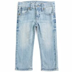 Buy ✨ Cody James Toddler-Boys' Crupper Light Wash Mid-Rise Stretch Slim Straight 👖 Jeans Blue 😀