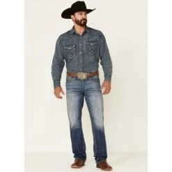 Wholesale 🔔 Cody James Men's Bullock Dark Wash Stretch Slim Straight 👖 Jeans Blue 🔥