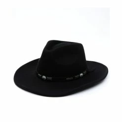 Buy 👏 Cody James Men's Black Wool Felt Pinch Crease Western Hat ✨