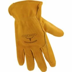 Brand new ⭐ Cody James Men's Gold Grain Cowhide Work Gloves Camel 😍