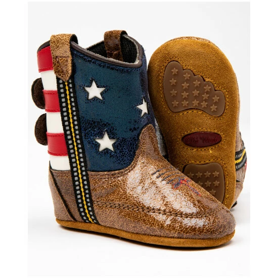 Best reviews of ๐ Cody James Infant Boys' Flag Poppet Western ๐ฅพ Boots For Infant-Boy Red/white/blue ๐ - Image 2