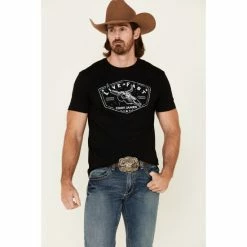 Budget 😍 Cody James Men's Live Fast Graphic Short Sleeve T-Shirt Black 😍