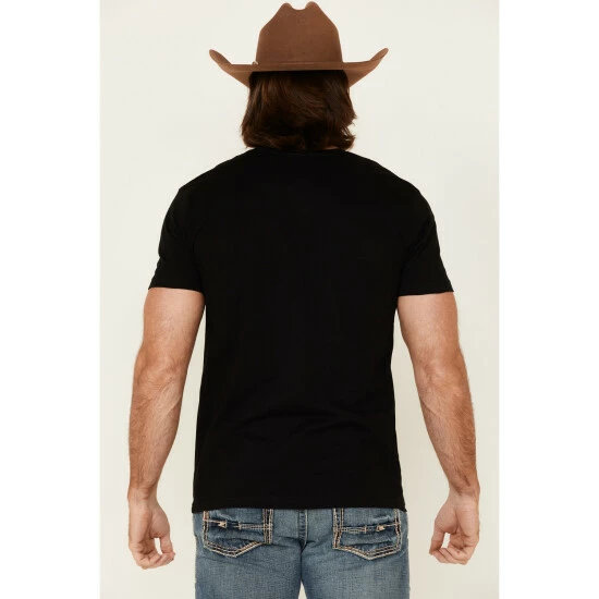 Budget ๐ Cody James Men's Live Fast Graphic Short Sleeve T-Shirt Black ๐ - Image 4