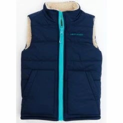 Cheap 🛒 Cody James Boys' Reversible Puffer Vest - Toddler For Toddler-Boy Dark Blue ✔️