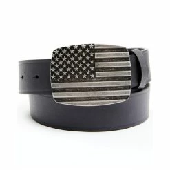 Cheapest 👏 Cody James Men's Black Stars & Stripes Belt ❤️