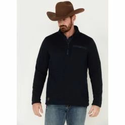 Top 10 ⌛ Cody James Men's Fighter 1/4 Zip Jacket Navy 👏