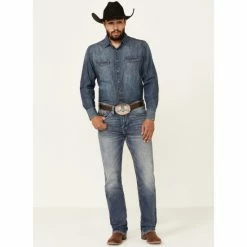 Top 10 😍 Cody James Core Men's Buster Stretch Medium Wash Slim Straight 👖 Jeans Blue ⭐