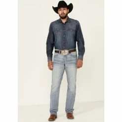 Outlet 💯 Cody James Men's Renegade Light Stretch Slim Straight 👖 Jeans Blue 🥰