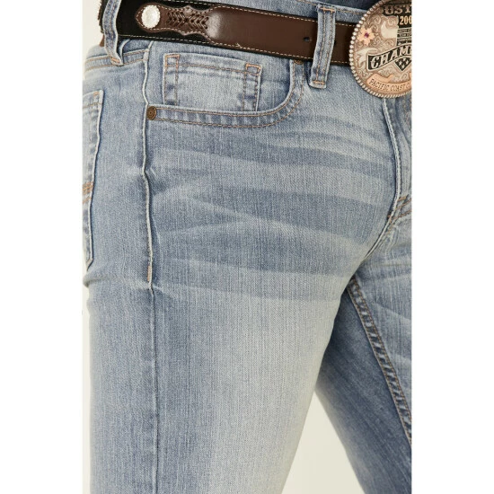 Outlet ๐ฏ Cody James Men's Renegade Light Stretch Slim Straight ๐ Jeans Blue ๐ฅฐ - Image 3