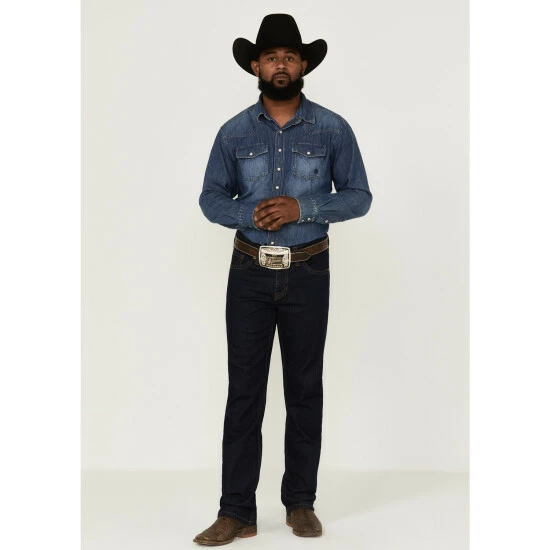 Outlet ✨ Cody James Men's Annex Stretch Slim Straight 👖 Jeans Super Dark Wash 👍