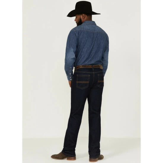 Outlet ✨ Cody James Men's Annex Stretch Slim Straight 👖 Jeans Super Dark Wash 👍 - Image 3