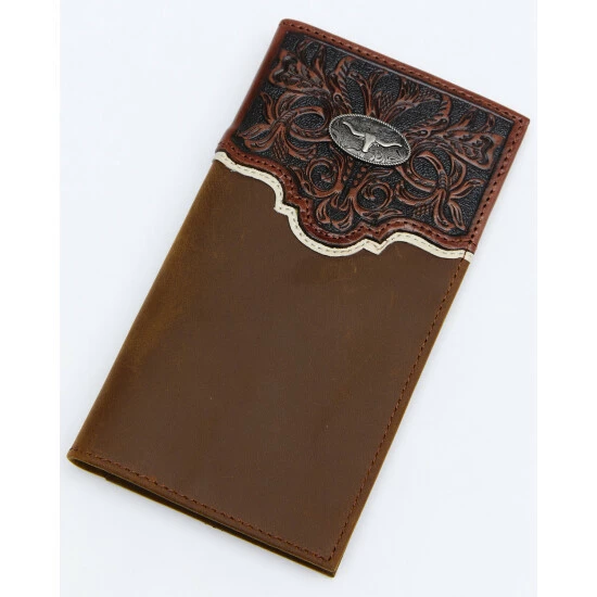 Wholesale โจ Cody James Men's Tooled Rodeo Wallet Brown โ