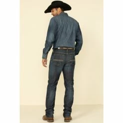 Wholesale 🎁 Cody James Men's Night Hawk Basic Medium Wash Stretch Slim Straight 👖 Jeans Blue ⌛