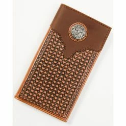 Best Sale ๐คฉ Cody James Men's Longhorn Concho Tooled Leather Rodeo Wallet Brown ๐คฉ