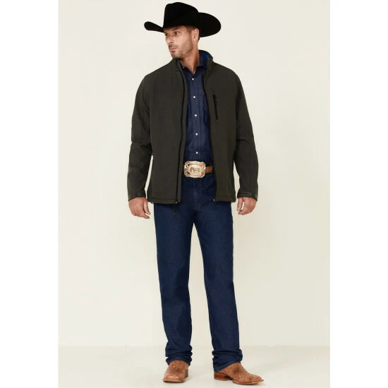 Deals โจ Cody James Core Men's Conceal Carry Zip-Front Softshell Jacket Charcoal ๐ - Image 2