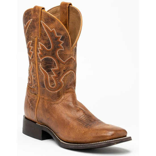 Budget ๐ Cody James Men's Tan Western ๐ฅพ Boots - Square Toe โค๏ธ