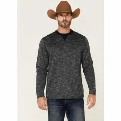 Top 10 ⭐ Cody James Men's Navy Prospector Slub Crew Long Sleeve T-Shirt 😀