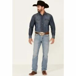 Coupon ⭐ Cody James Core Men's Pistol Light Performance Stretch Slim Straight 👖 Jeans Blue 🎁
