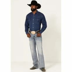 Flash Sale 🤩 Cody James Men's Hacienda Medium Wash Stretch Slim Bootcut 👖 Jeans 👏