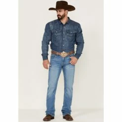 Best Pirce 😉 Cody James Men's Yeehaw Light Wash Stackable Straight 👖 Jeans 👍