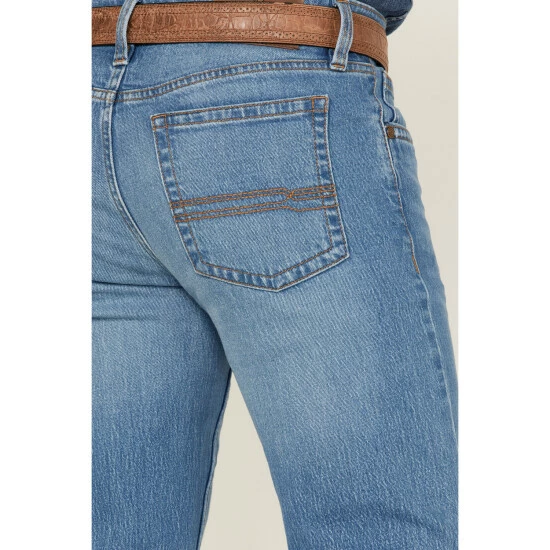 Best Pirce 😉 Cody James Men's Yeehaw Light Wash Stackable Straight 👖 Jeans 👍 - Image 4