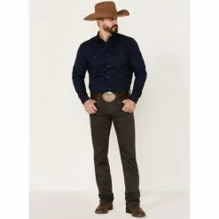 Discount 🔔 Cody James Men's Appaloosa Grey Wash Stretch Slim Straight 👖 Jeans 🛒